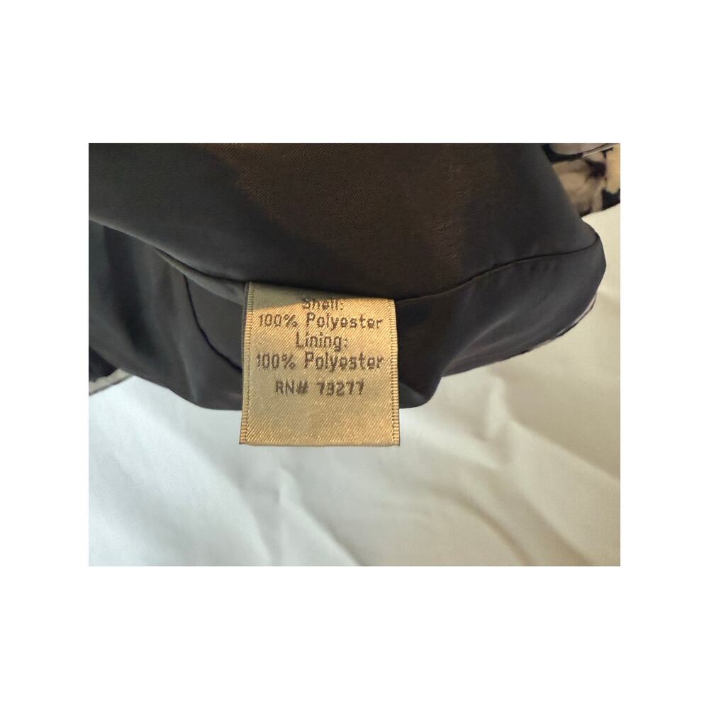 LC Lauren Conrad Women's Floral Blazer Black White Size 6 Mid-Length - Picture 7 of 7
